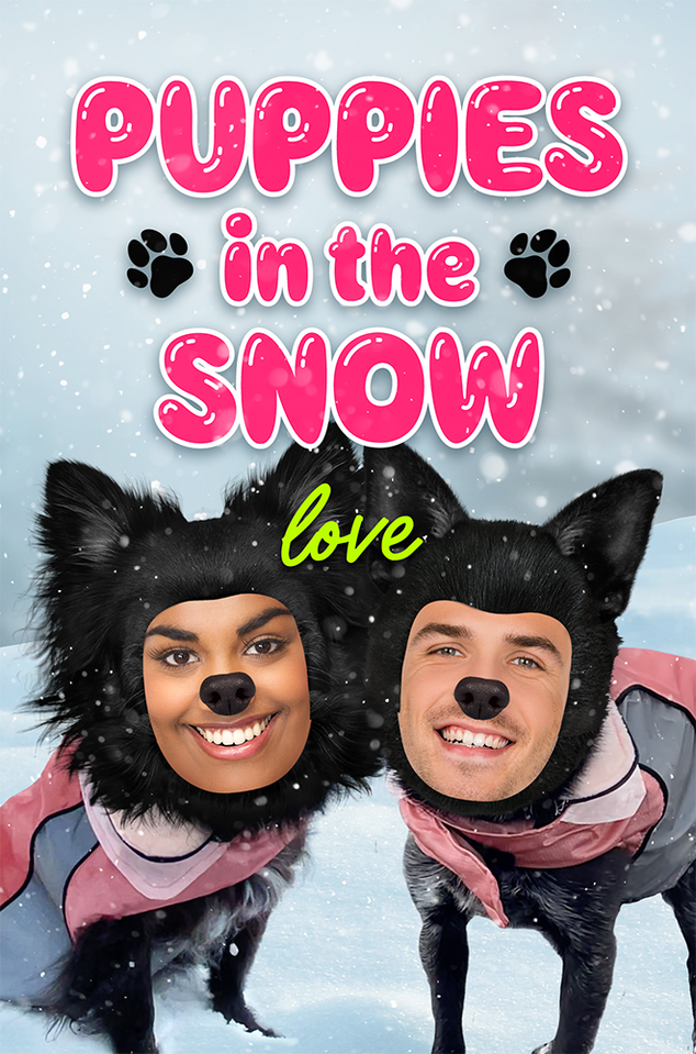 Puppies In The Snow - JibJab Ecard Thumbnail
