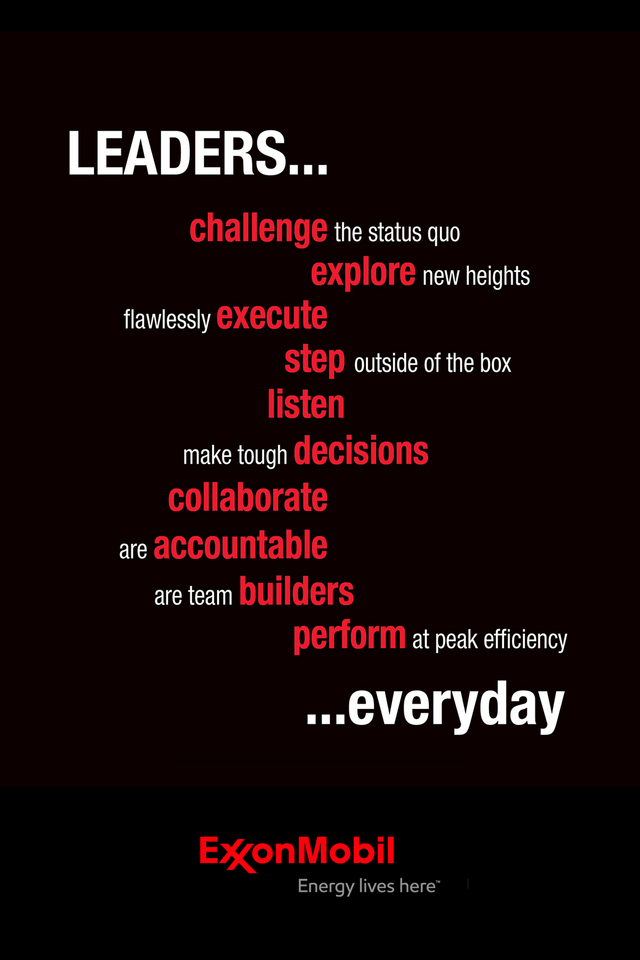 ExxonMobil Print Ad