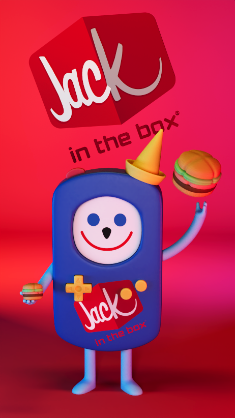 Jack in The Box - 3D GameBoy Concept